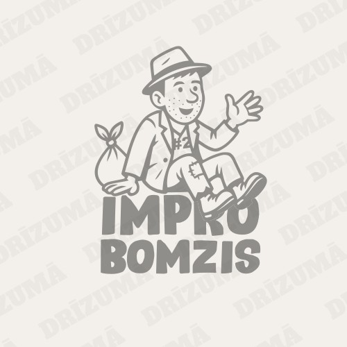 Viesistabas impro izrādes plakāts