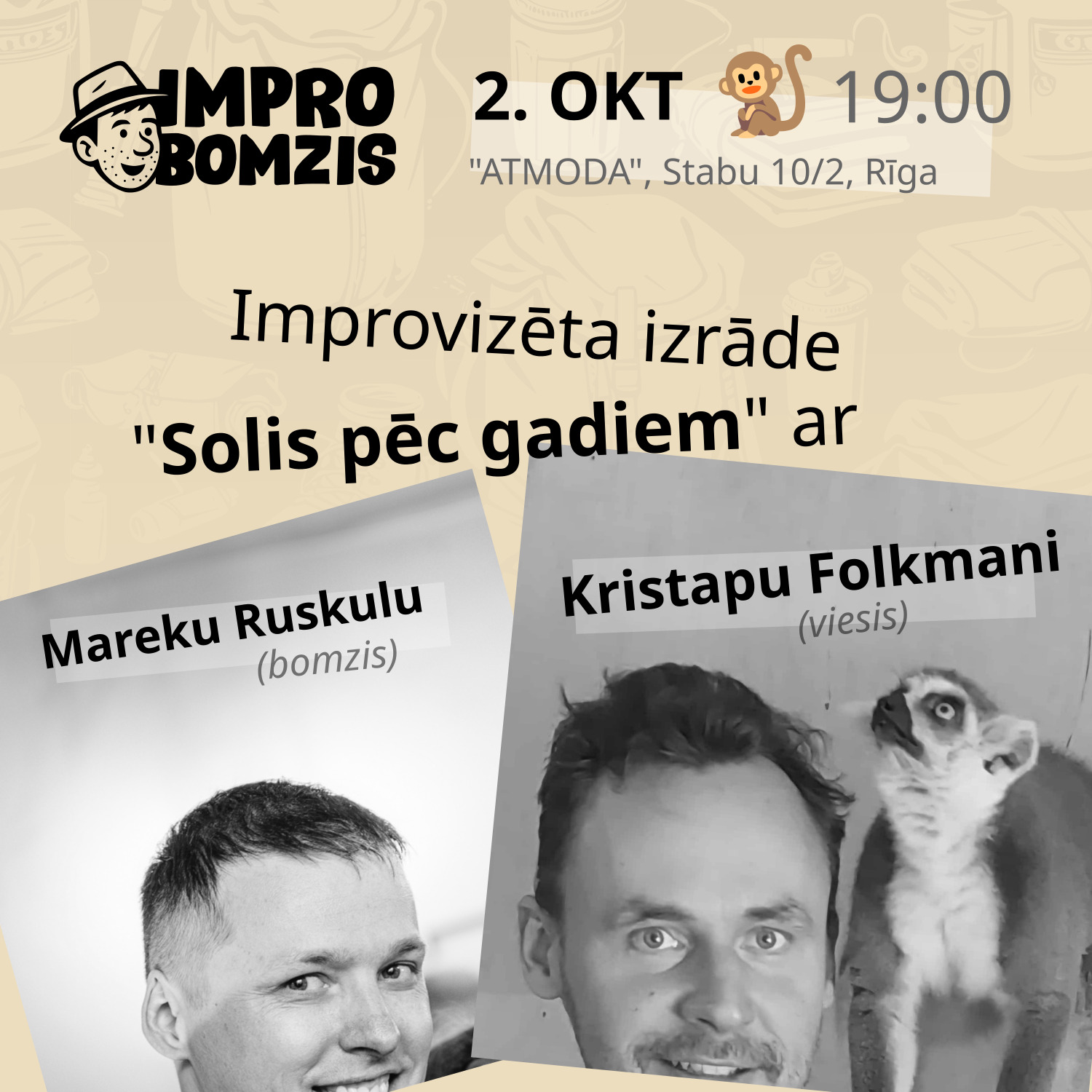 Solis pēc gadiem izrādes plakāts