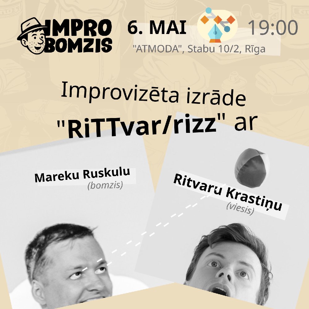 RiTTvar/rizz izrādes plakāts